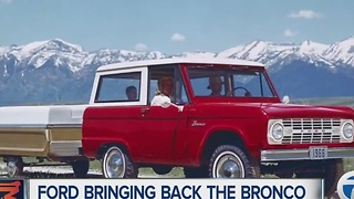 Ford bringing back Bronco