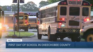 Students head back to school in Okeechobee County on Monday