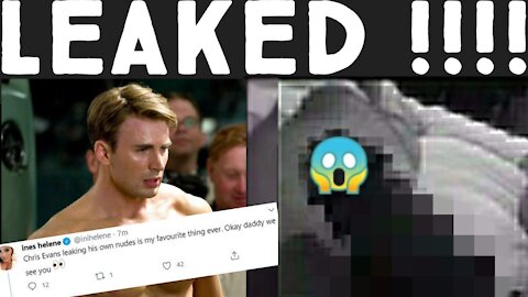 Chris Evans Accidentally Leaked A Nude |Twitter Goes Wild !! | Full Picture