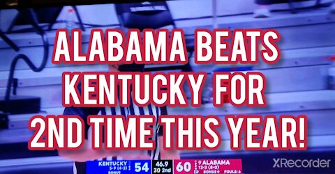 ALABAMA BEATS KENTUCKY FOR 2ND TIME THIS YEAR