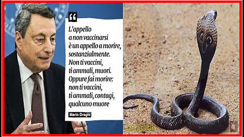 🐍DOTT.SSA LORETTA BOLGAN:🐍 NEI SIERI💉COVID-19 C'E' VELENO☠️DI SERPENTE🐍CHE CAUSA LA MORTE! 🐍💉💀 ⚰️