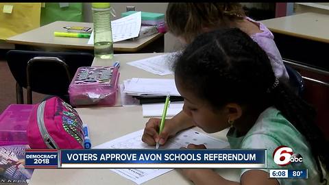 Indiana voters approve tax hikes in 12 school referendums including Avon, Anderson and Warren Twshp