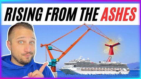 Rebuilding the Iconic Funnel on Carnival Freedom #carnivalcruise