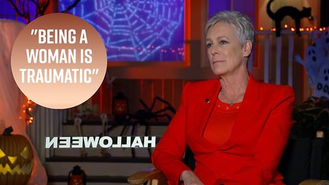 Jamie Lee Curtis gets emotional talking about trauma in 'Halloween'