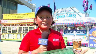 Kid reporter takes us through the Tulsa State Fair (Spanish)