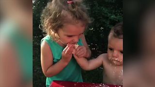 Girls Steals Her Brothers Birthday Moment