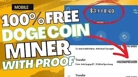 How to Get 10 Free DOGE coin on Trust Wallet ever hour (No Investment)