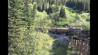 WHITE PASS SUMMIT TRAIN RIDE SKAGWAY ALASKA - Ty The Hunter