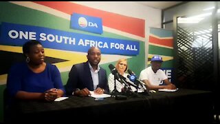 South Africa - Johannesburg - DA new federal council chair person (video) (3QQ)