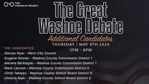 The Great Washoe Debate: Local Candidates Take the Stage at Boomtown in Verdi, NV