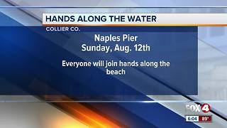 Hands Along the Water protest events across Southwest Florida
