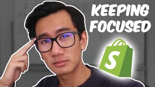 How To Keep Yourself Focused Shopify Dropshipping *mindset hack*