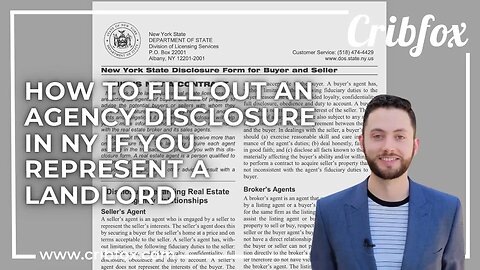 How to Fill out an Agency Disclosure in NY If You Represent a Landlord