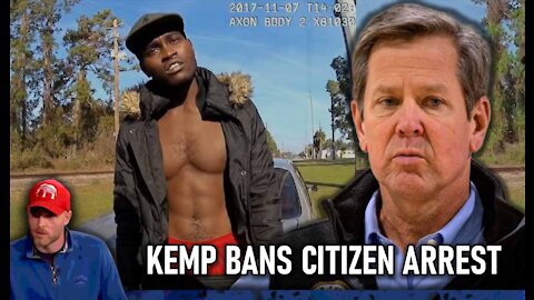 Brian Kemp BANS Citizen's Arrest in Georgia After Whining About 'Jogger' Ahmaud Arbery