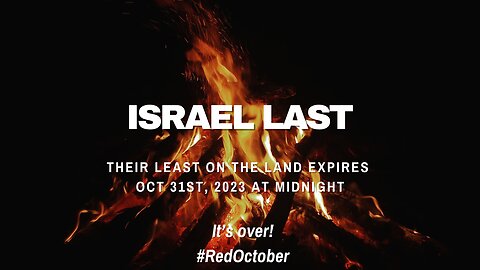 Rothschilds Created Israel for Profit! US Troops Are Taking Out Kazarian Mafia! Lease Expires Oct 31st! #IsraelLast