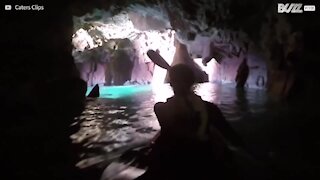 Scoperto un lago segreto in una grotta in Irlanda