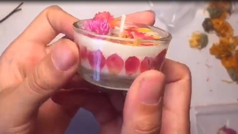 How to make scented candles handmade