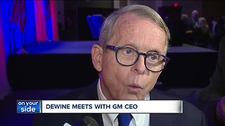 Ohio Gov. Mike DeWine on meeting with GM CEO Mary Barra about Lordstowno