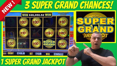 💥Three (3) Super Grand Chances Lead To A Super Grand Jackpot!💥