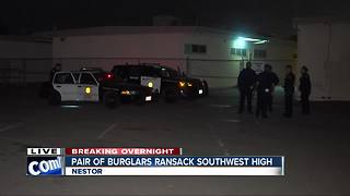 Burglars ransack Southwest High School