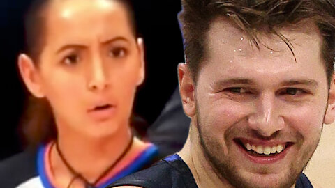 Luka Doncic Tries To Flirt With Referee, Charm Her With Smile While Arguing Foul Call