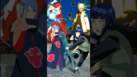 Naruto, Hinata Melawan Nagato, Konan - Siapa paling kuat.#shorts