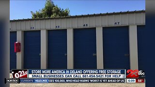 Free storage in Delano for small businesses