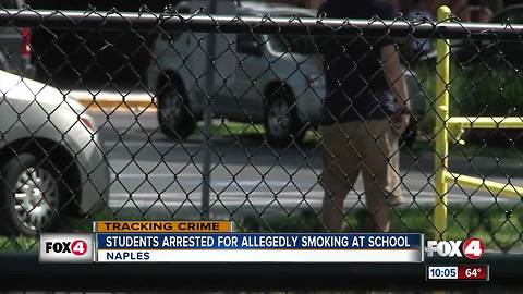 Student Arrested for Smoking at School