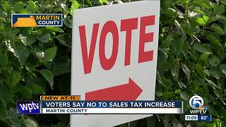 Martin County voters shoot down referendum to increase sales tax