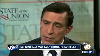 Report: Issa may seek Hunter's 50th seat