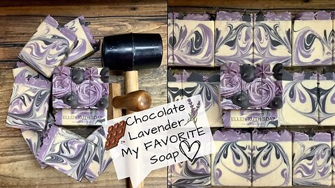 Making My All Time Favorite 🤎 CHOCOLATE LAVENDER 💜 Goat Milk Soap | Ellen Ruth Soap