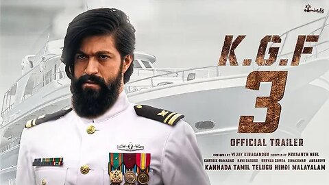 KGF Chapter 3 Official Trailer | Yash | Prasanth Neel | Raveena Tandon | #kgfchapter3officialtrailer