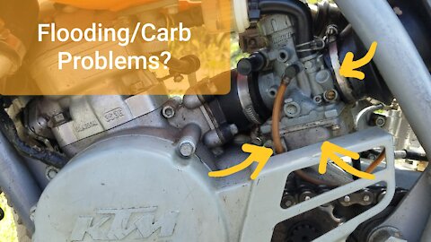 (Quick) KTM Carburetor Clean!