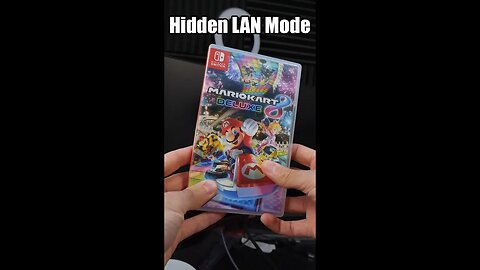 Mario Kart 8 Deluxe's hidden LAN Play mode 🤫 #shorts