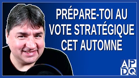 Prépare-toi au vote stratégique cet automne à l'élection provincial du 3 octobre 2022