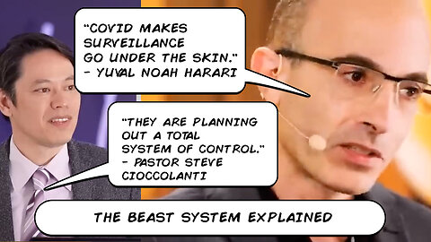 The Beast System | "They Are Planning Out a Total System of Control. To Be Able to Do It, They Need to Have Artificial Intelligence." - Pastor Steve Cioccolanti + "Covid Makes Surveillance Go Under Your Skin." - Yuval Noah Harari