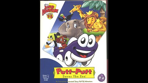 Putt-Putt Saves the Zoo (1995, PC, Mac) Full Playthrough