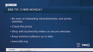 Better Business Bureau Cyber Monday tips