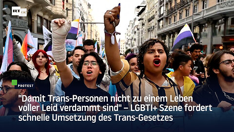 Madrid: LGBTI+ Szene fordert schnelle Umsetzung des Trans-Gesetzes