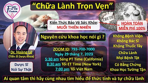 VIDEO 19 - SỰ THẬT VỀ MUỐI (Phần 3)