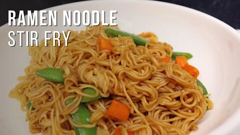 ramen noodle stir fry