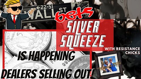 DEALERS ARE SELLING OUT! #SILVERSQUEEZE IS HAPPENING! MONDAY WILL BE A WILD RIDE! 1/31/2021