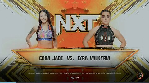 NXT Spring Breakin' 2023 Lyra Valkyria vs Cora Jade