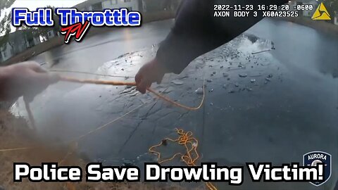 Police Save A Drowning Civillian!