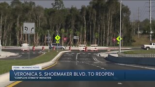 Veronica S Shoemaker Blvd. to reopen