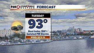 FORECAST: Hot and Humid with Scattered Storms 6-18