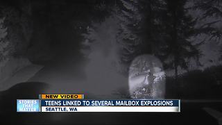 Teens blow up several mailboxes in Seattle
