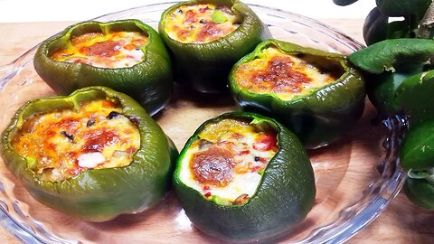 stuffed sweet pepper recipe is a simple and delicious dish