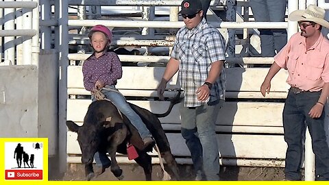 Calf Riding - 2022 Saint's Roost Jr. Ranch Rodeo | Thursday