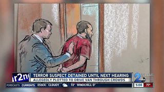 National Harbor Terror Suspect Detained Until Next Hearing